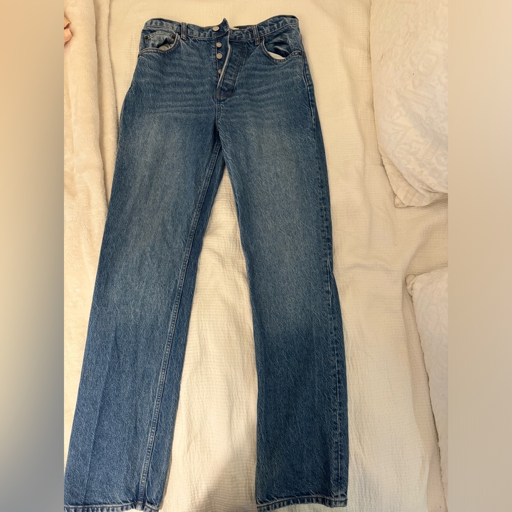 Reformation Straight Leg Jean